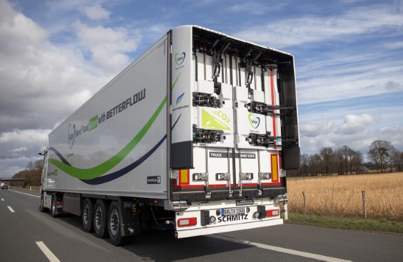 Aerodynamic truck trailer Vion